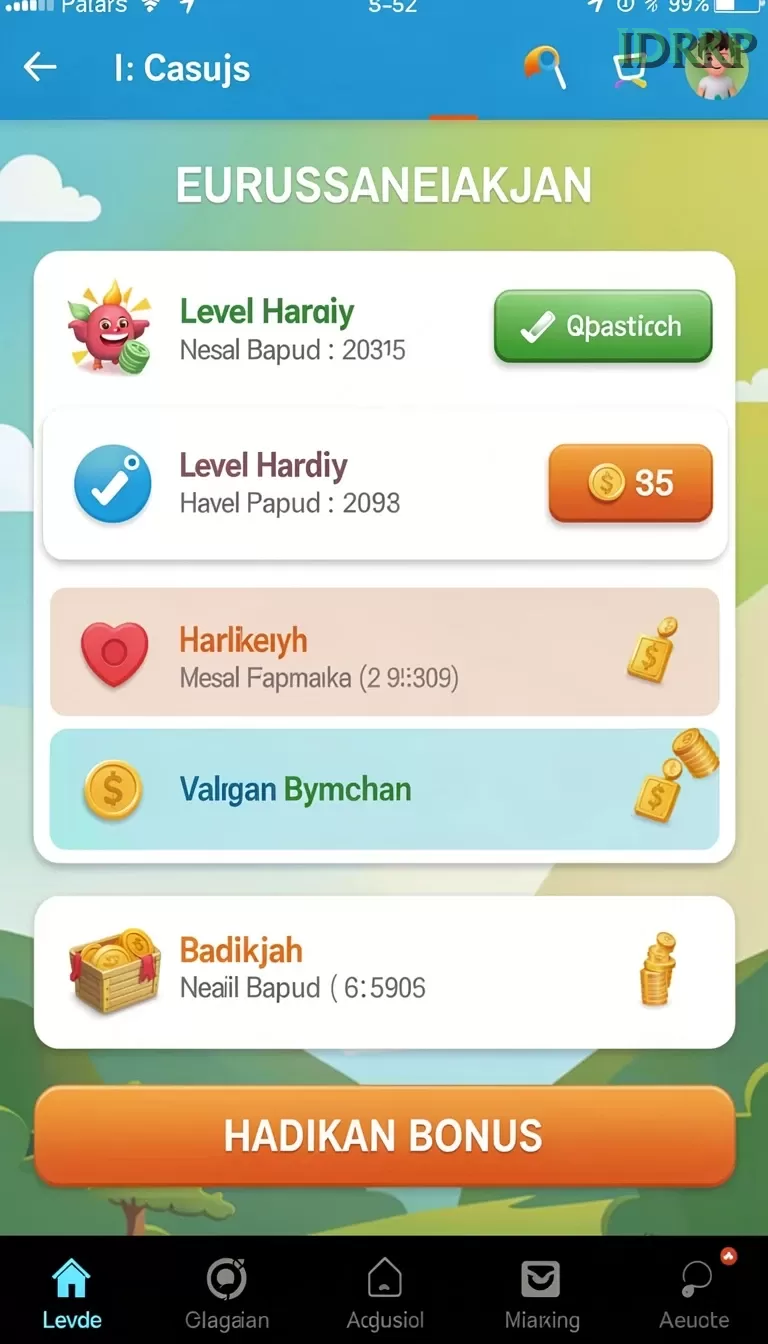 Cuplikan layar FIONA77 — aktivitas