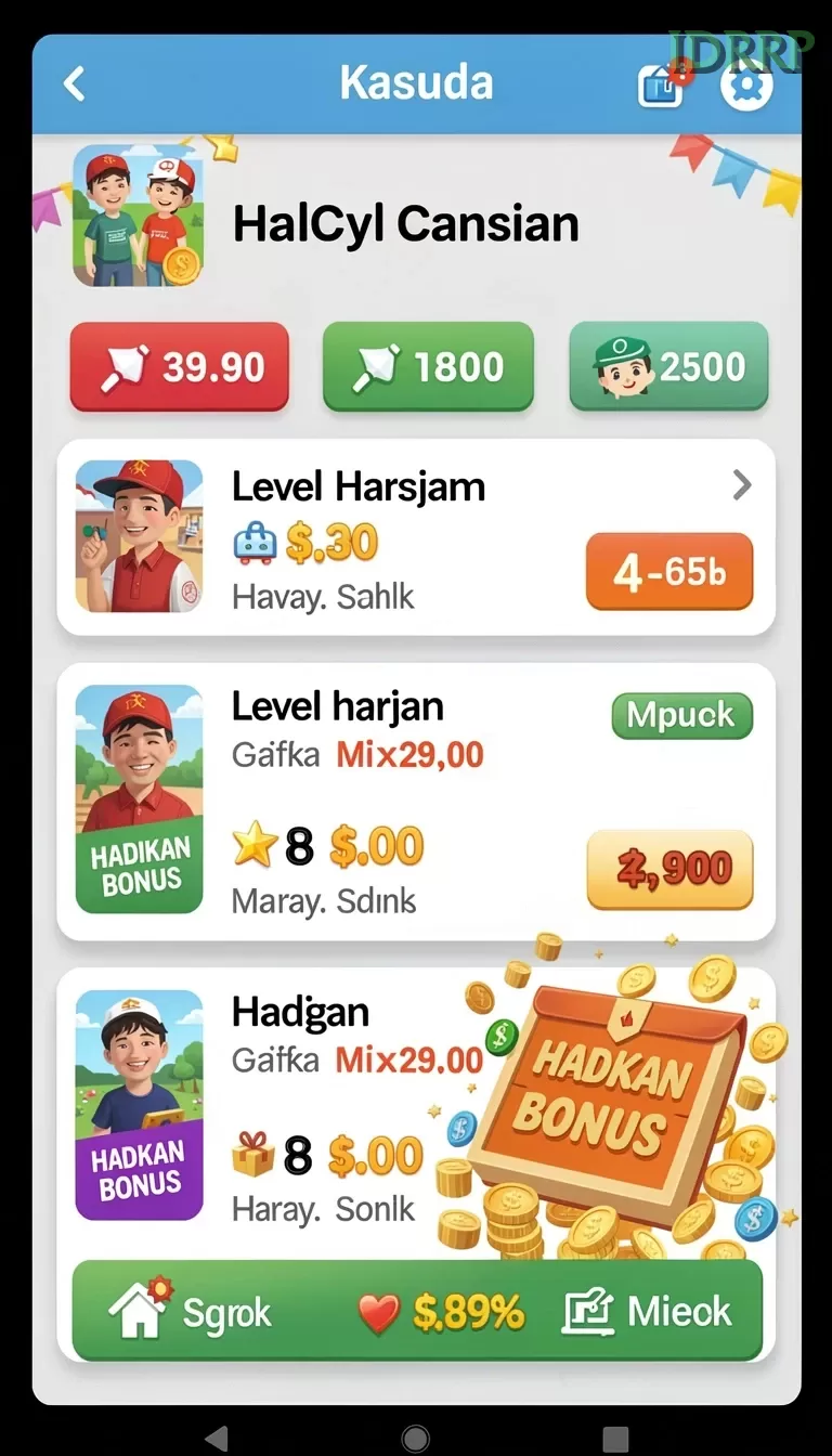 Cuplikan layar JOKER77 — halaman utama
