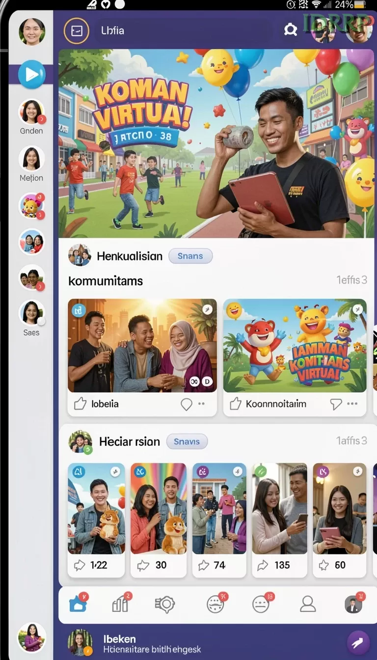 Cuplikan layar GOWIN — pengaturan akun