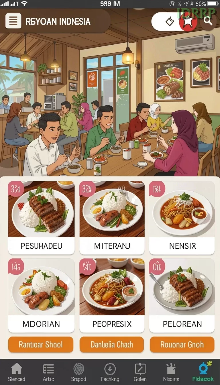 Cuplikan layar PRPRPR — pengaturan akun