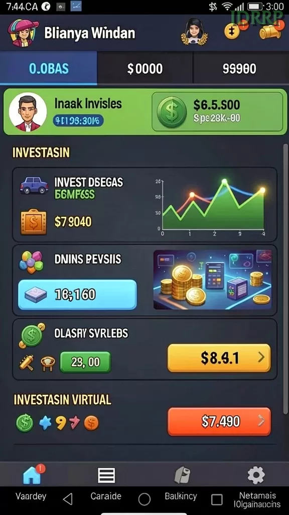 Cuplikan layar BONDAN69 — menu navigasi