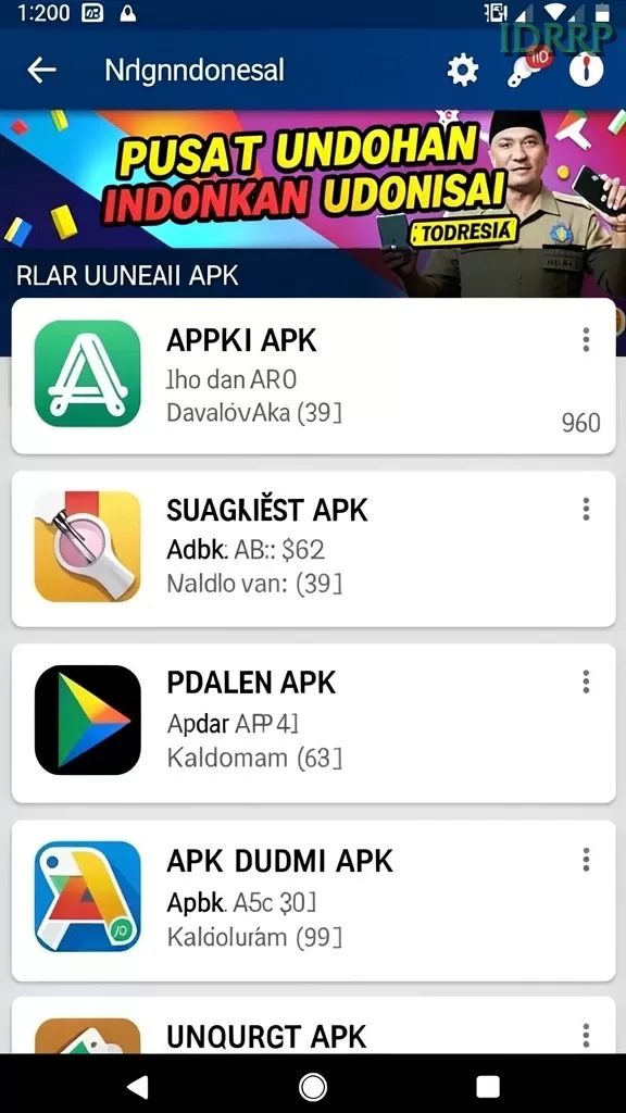 Cuplikan layar 8QR — aktivitas